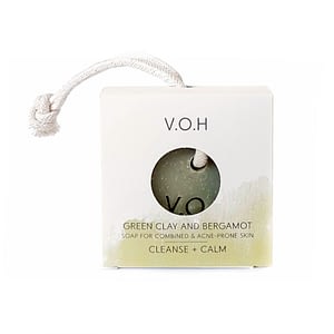 V.O.H rohelise savi seep bergamotiga, nööriga 90g